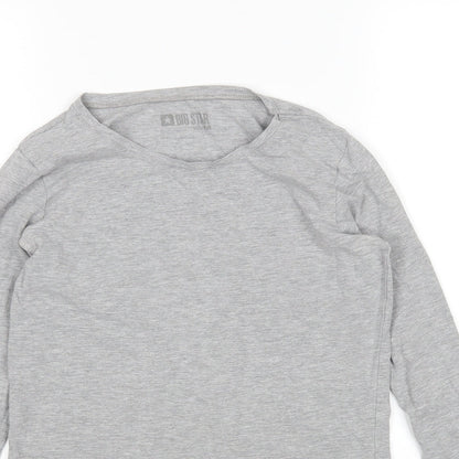BIG STAR Womens Grey   Basic T-Shirt Size M