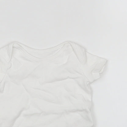 F&F Baby White   Leotard One-Piece Size 3-6 Months