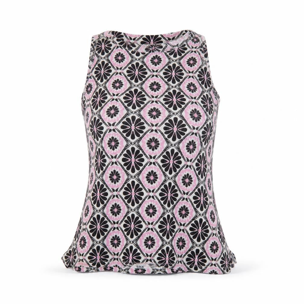 Womens UK Size 6 Topshop Multicoloured Basic Tank
