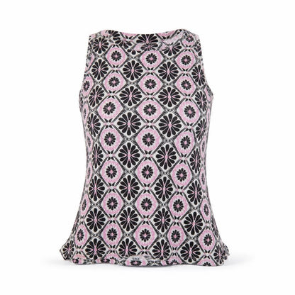 Womens UK Size 6 Topshop Multicoloured Basic Tank
