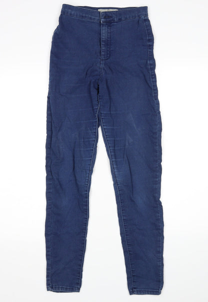Topshop Womens Blue   Skinny Jeans Size 26 in L32 in