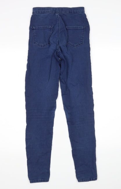 Topshop Womens Blue   Skinny Jeans Size 26 in L32 in