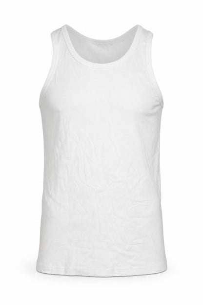 Mens UK Size M Preworn White  Tank