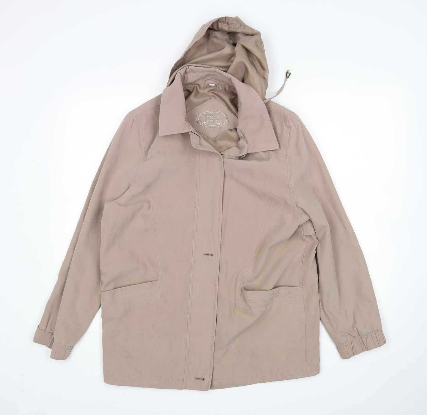 Womens UK Size 12 Jbc Beige Overcoat