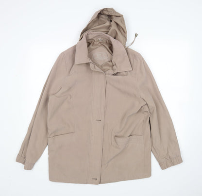 Womens UK Size 12 Jbc Beige Overcoat