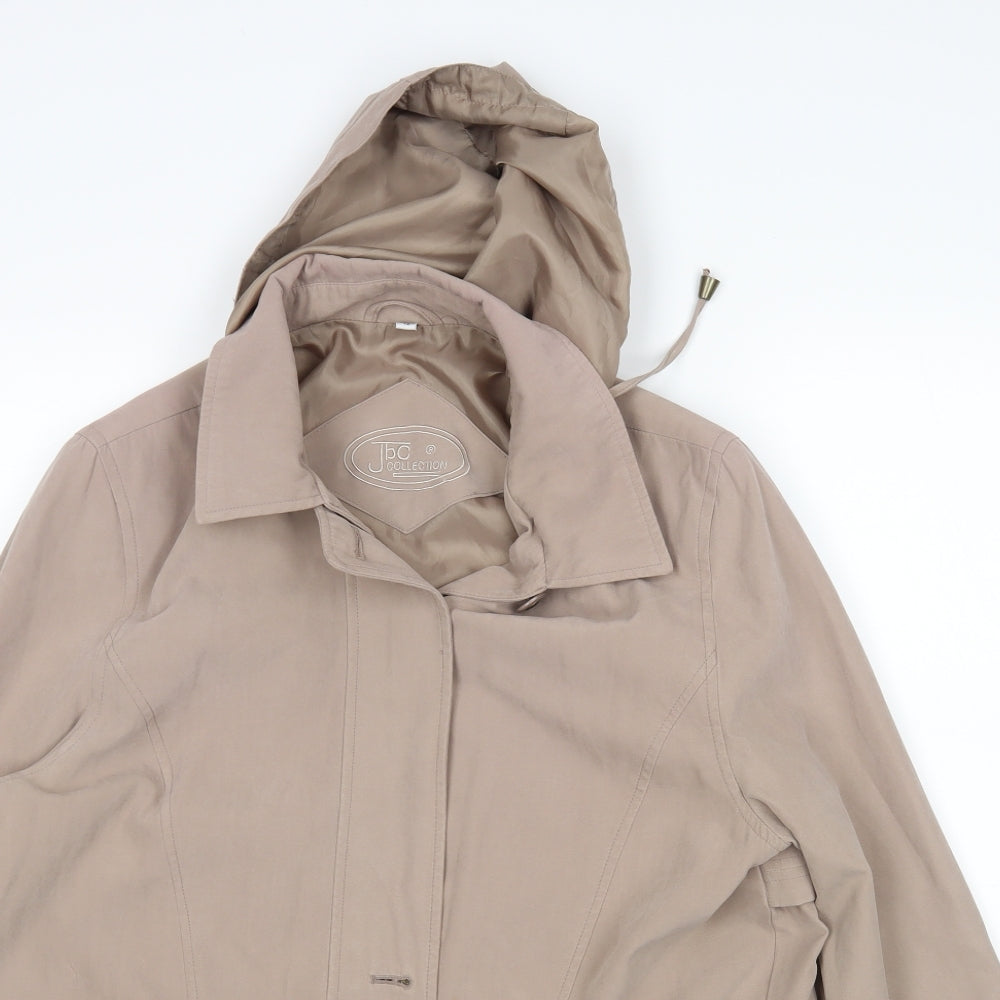 Womens UK Size 12 Jbc Beige Overcoat
