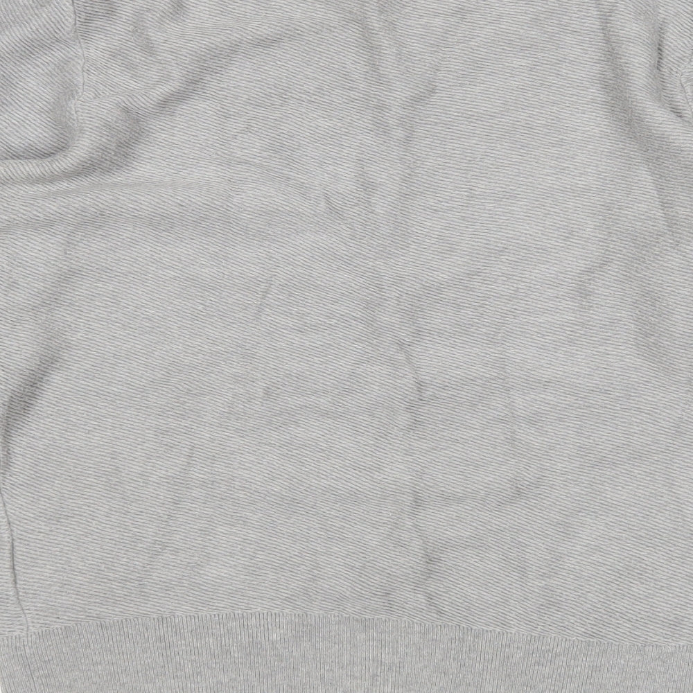 H&M Womens Grey   Pullover Sweatshirt Size S