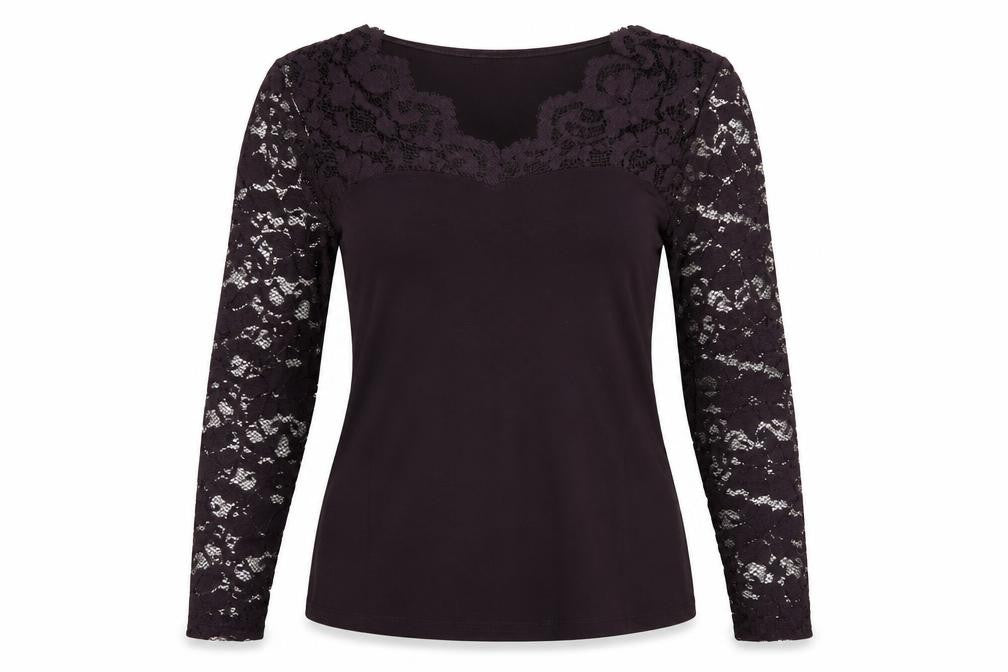 Womens UK Size S H&M Purple Basic Blouse