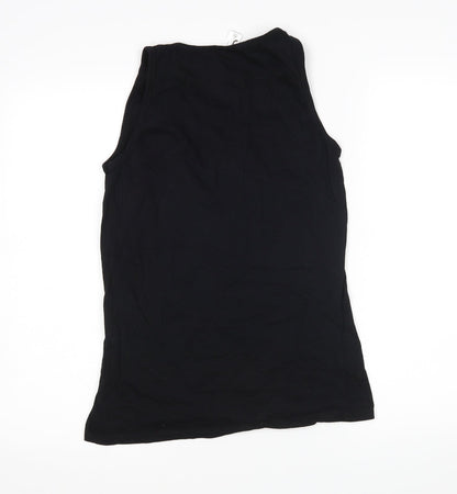Jane Womens Black   Basic Tank Size L