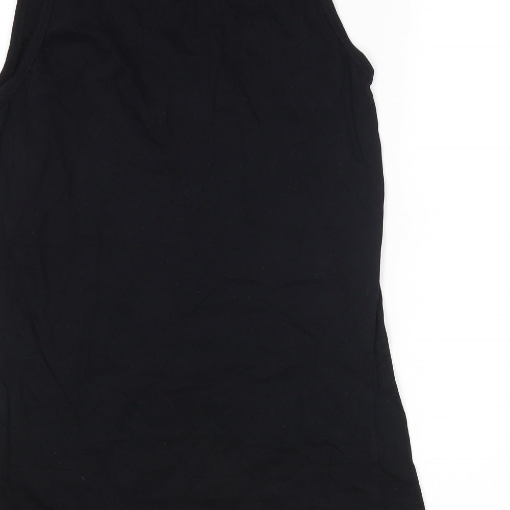 Jane Womens Black   Basic Tank Size L