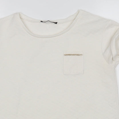 Atmosphere Womens White   Pullover Jumper Size 8