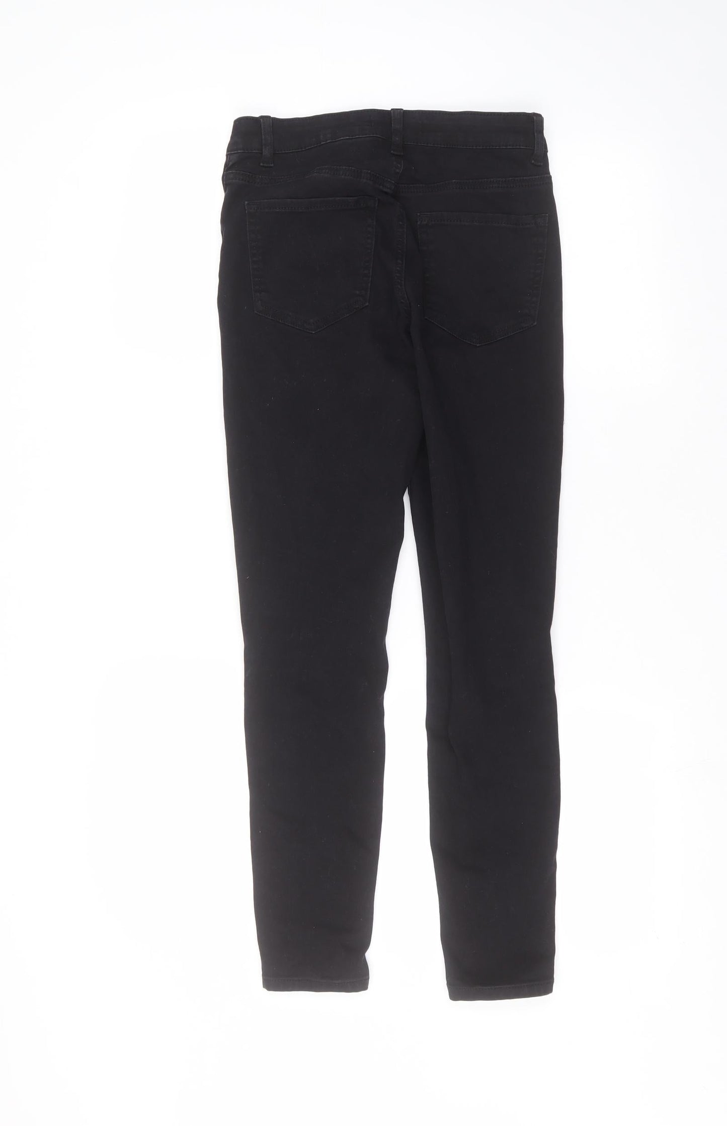 Denim & Co. Womens Black   Straight Jeans Size 10 L26 in