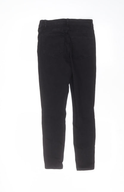 Denim & Co. Womens Black   Straight Jeans Size 10 L26 in