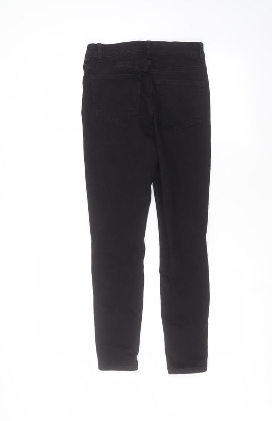 Denim & Co. Womens Black   Straight Jeans Size 10 L26 in