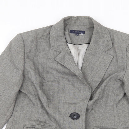 Womens UK Size 14 Debinhams Grey Jacket