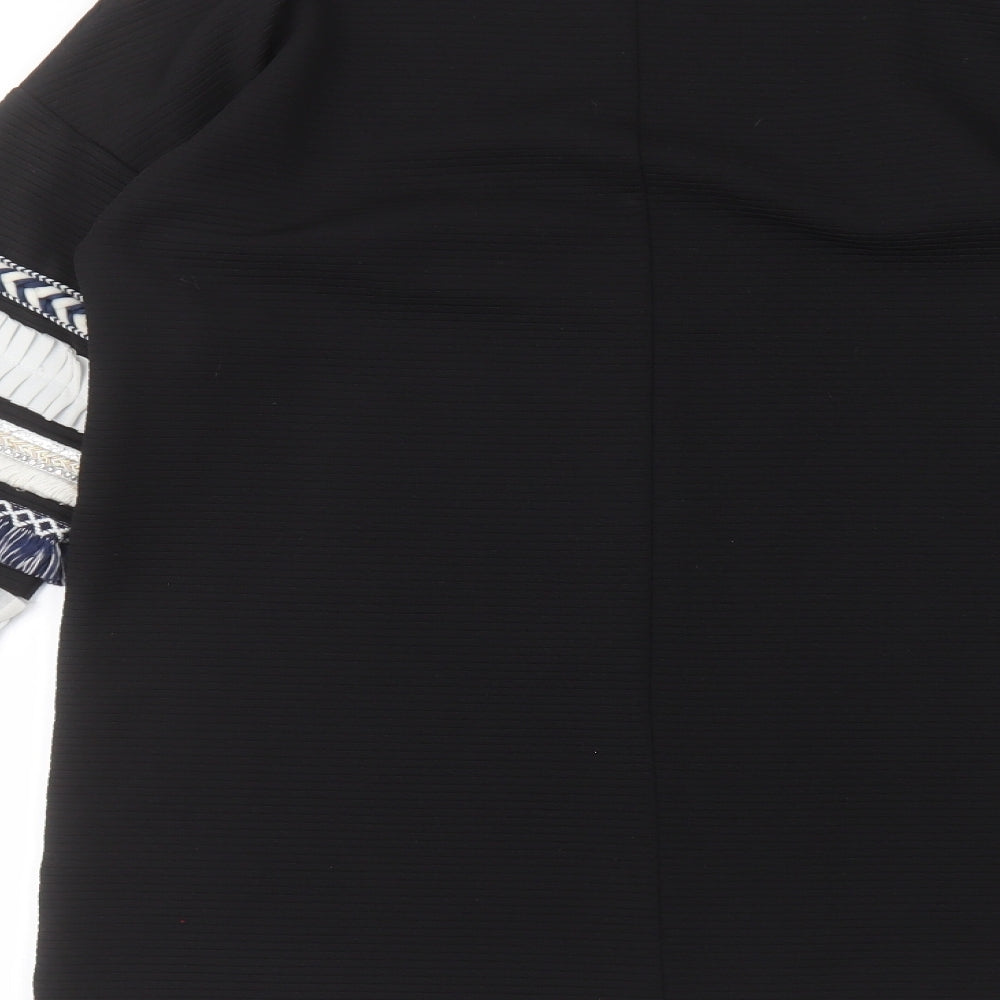 Womens UK Size 8 Cameo Black Pullover Jumper