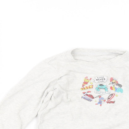 Close-up detail of George Baby White Basic T-Shirt, size 12-18, Months