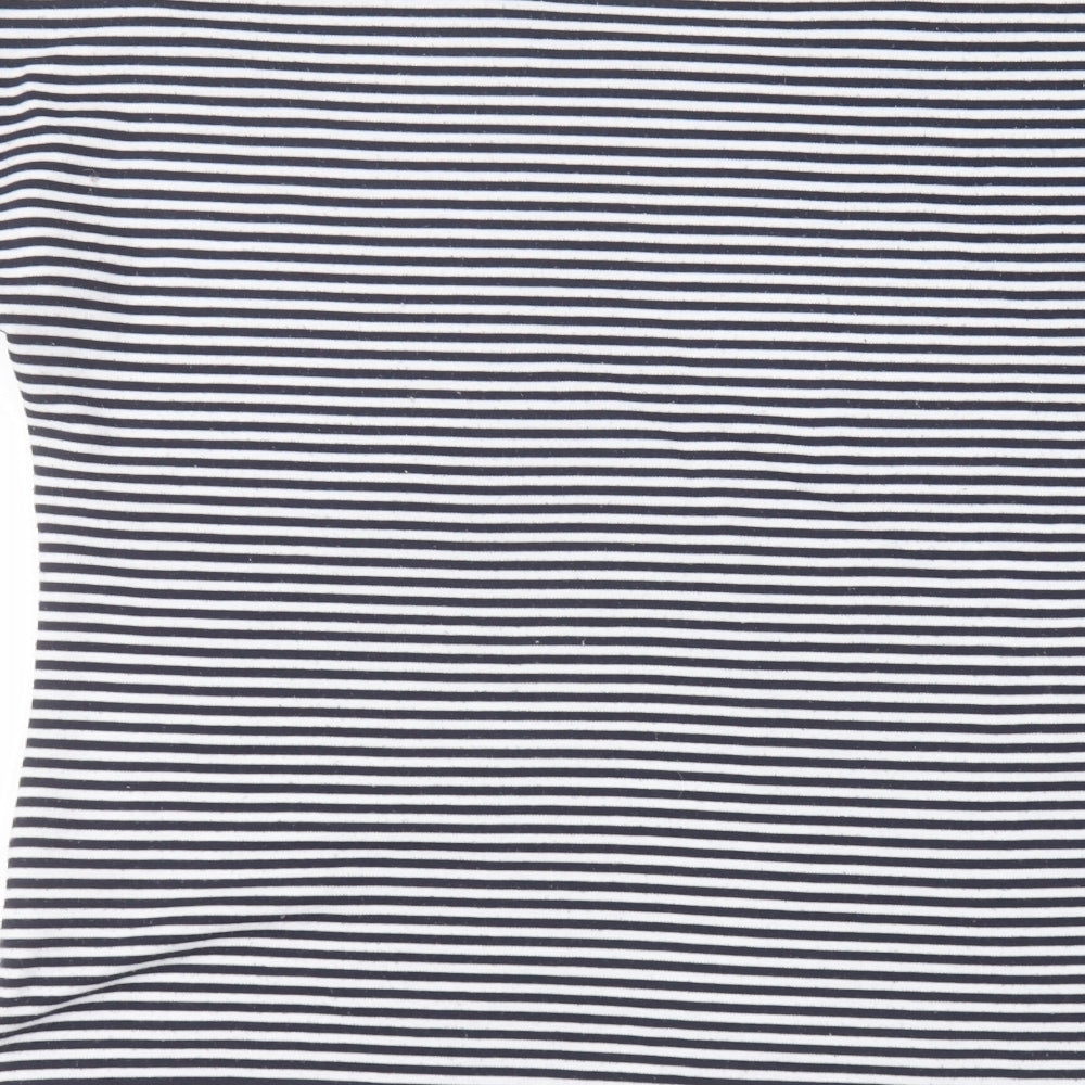 Womens UK Size 14 Viz-A-Viz White Basic T-Shirt