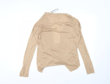 Womens UK Size S H&M Beige Cardigan Jumper