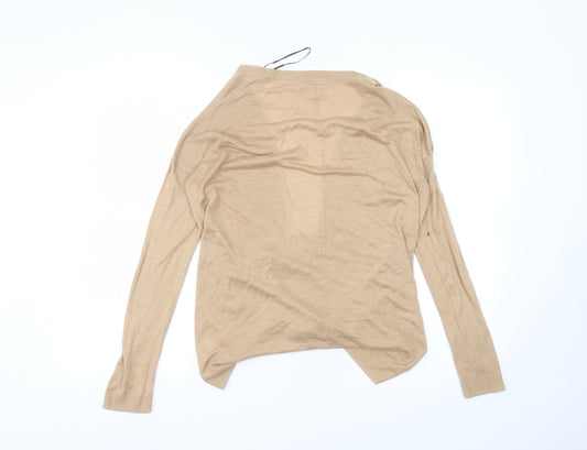Womens UK Size S H&M Beige Cardigan Jumper