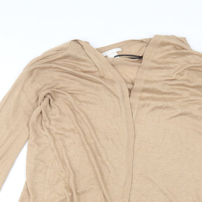 Womens UK Size S H&M Beige Cardigan Jumper