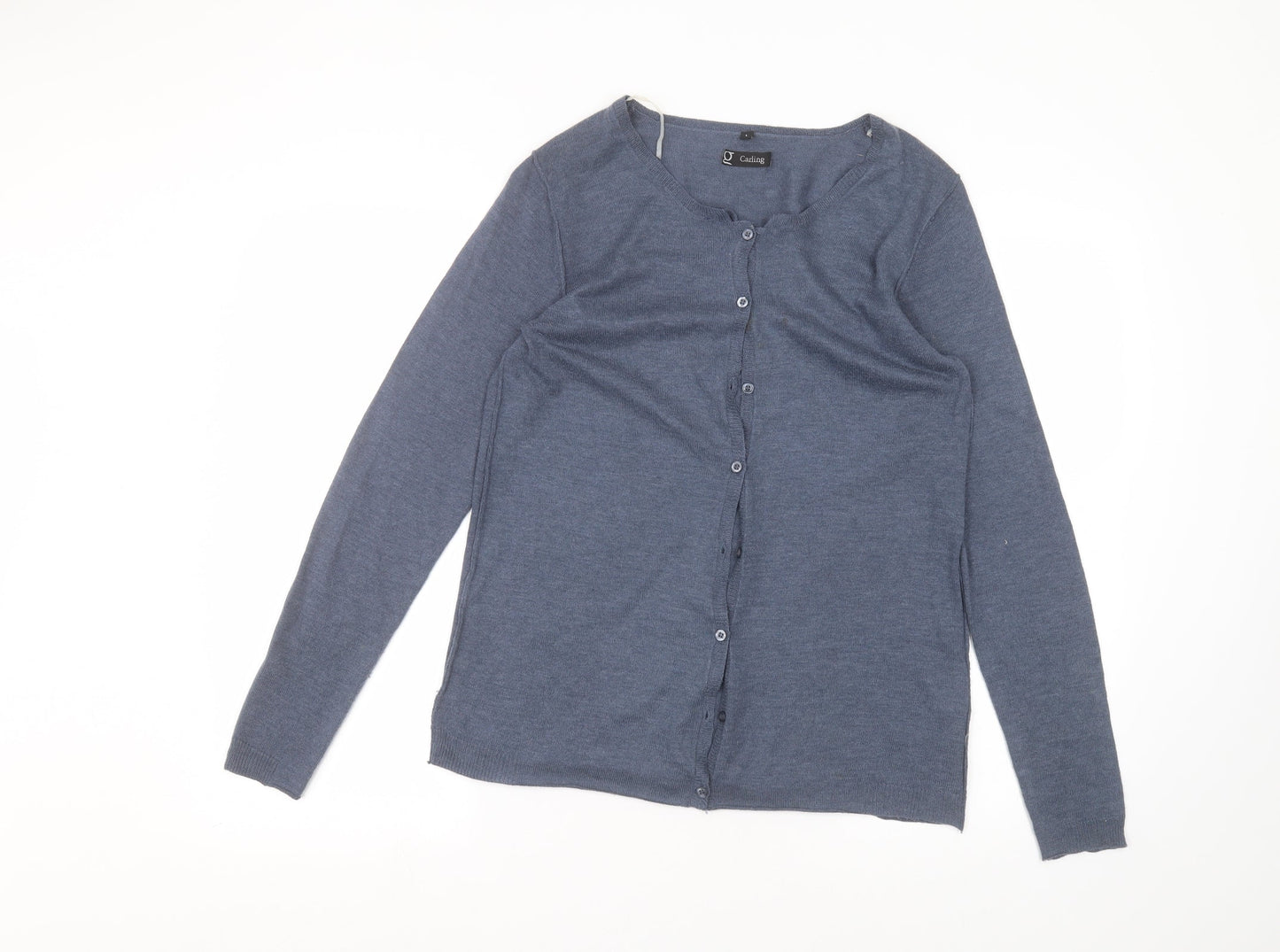 Carling Womens Blue   Cardigan Jumper Size L