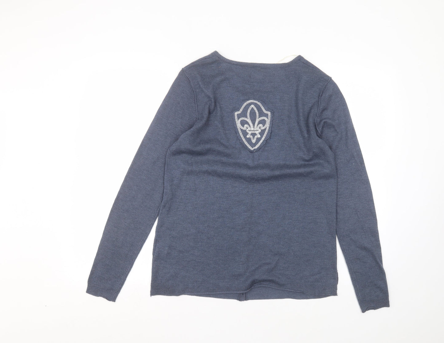 Carling Womens Blue   Cardigan Jumper Size L