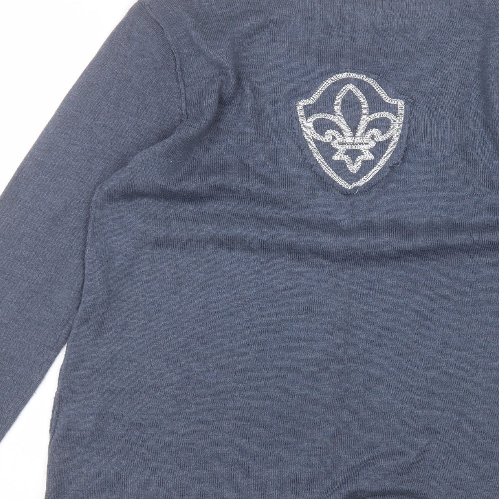 Carling Womens Blue   Cardigan Jumper Size L