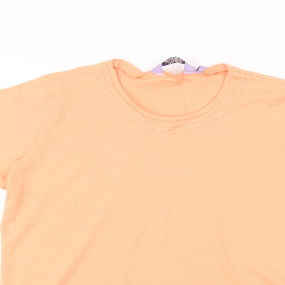 EWM Womens Pink   Basic T-Shirt Size M