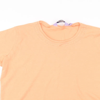 EWM Womens Pink   Basic T-Shirt Size M