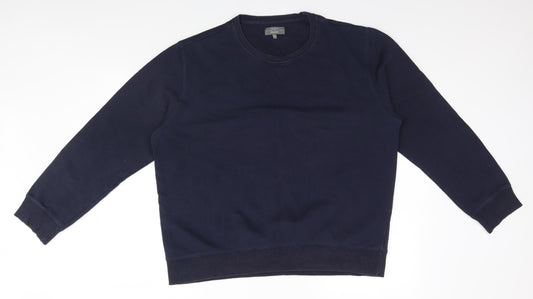 Easy Mens Blue   Pullover Jumper Size XL