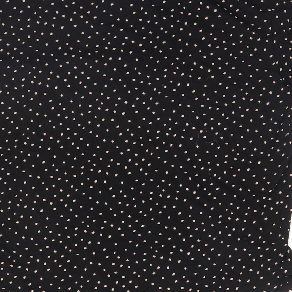Womens UK Size S H&M Black Basic T-Shirt