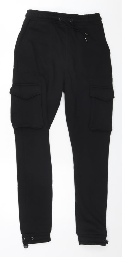Primark Mens Black   Sweatpants Trousers Size XS L26 in