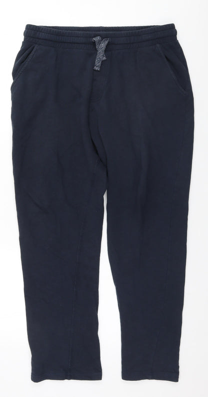 Avenue Mens Blue   Sweatpants Trousers Size M L25 in
