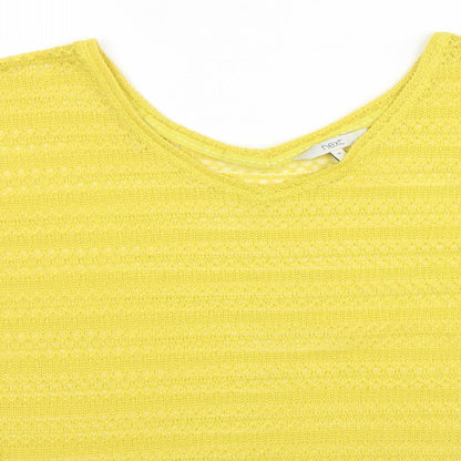 Womens UK Size 14 NEXT Orange Pullover Jumper