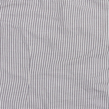 George Womens Blue Plaid  Basic Button-Up Size 16