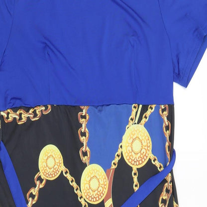 Preworn Womens Blue   A-Line  Size 36