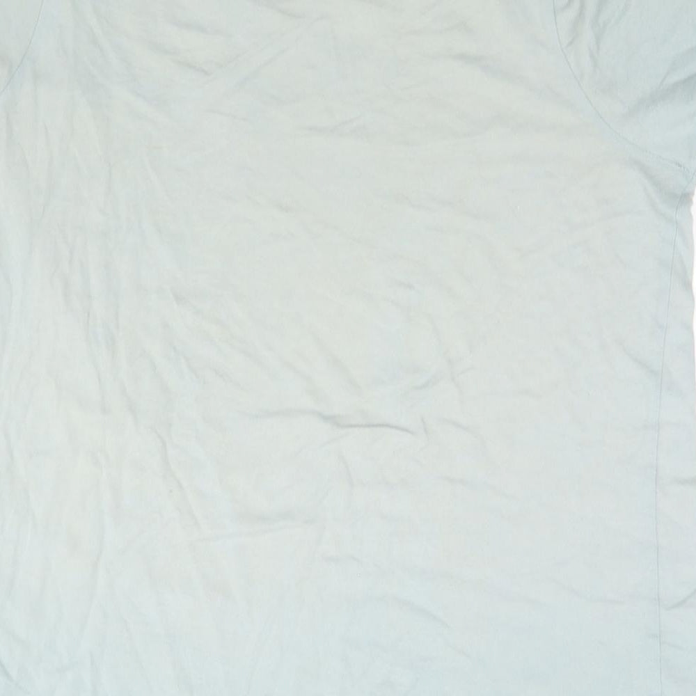 Primark Boys Grey   Basic T-Shirt Size 11-12 Years  - This way to the Beach