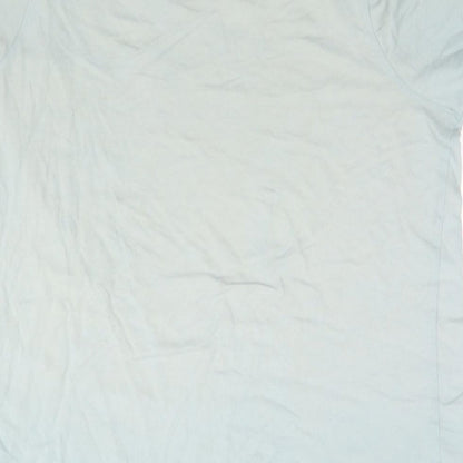 Primark Boys Grey   Basic T-Shirt Size 11-12 Years  - This way to the Beach