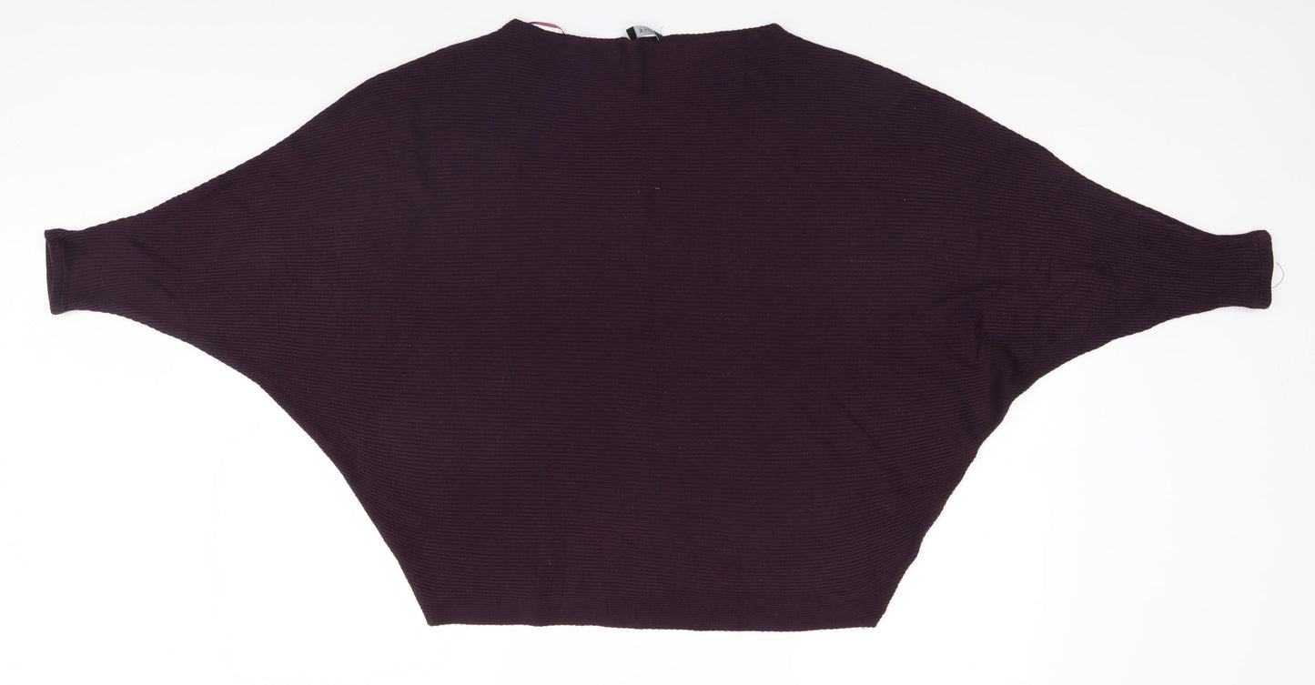 F&F Womens Red   Pullover Jumper Size 12