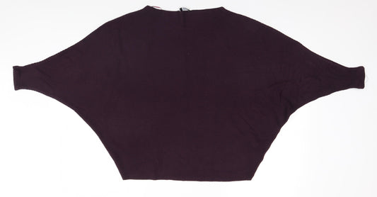 F&F Womens Red   Pullover Jumper Size 12