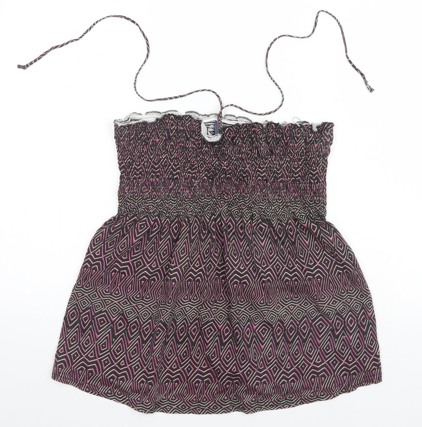 E-vie Womens Multicoloured Geometric  A-Line  Size 18