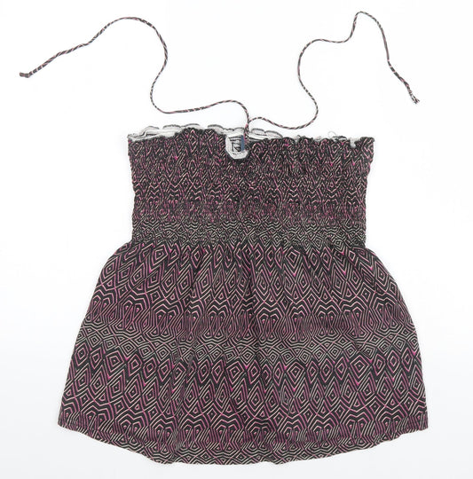 E-vie Womens Multicoloured Geometric  A-Line  Size 18