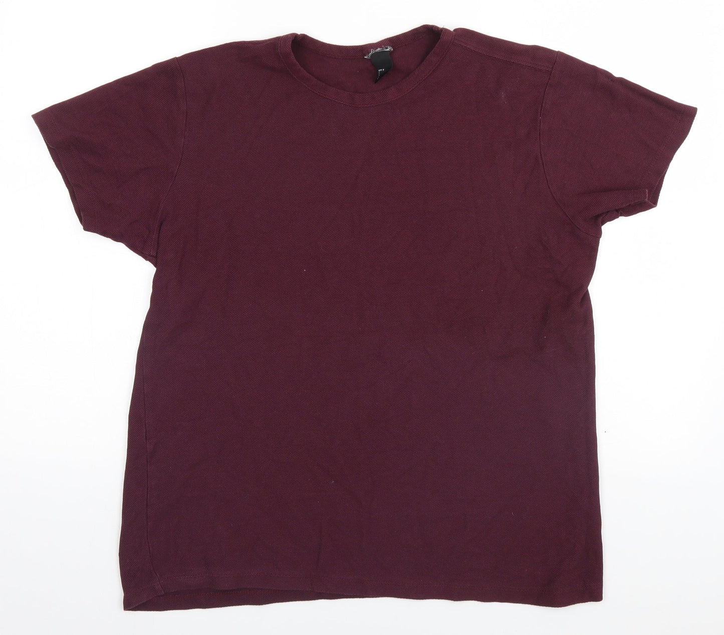 Preworn Mens Red    T-Shirt Size M