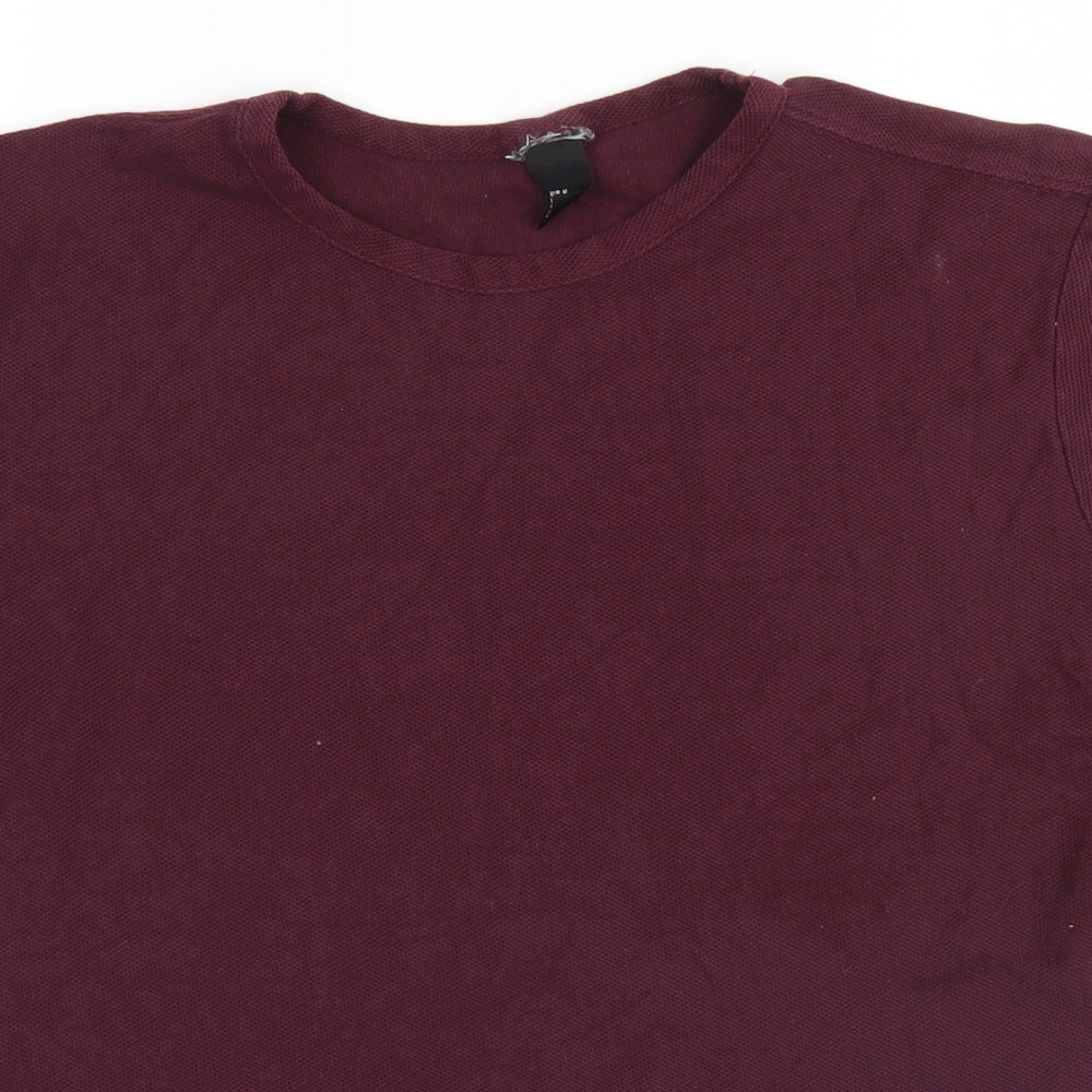 Preworn Mens Red    T-Shirt Size M