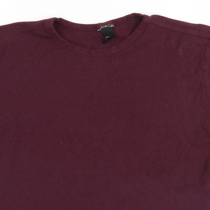 Preworn Mens Red    T-Shirt Size M