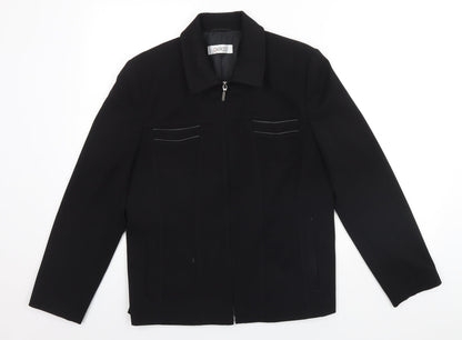 Womens UK Size 12 Gelco Black Jacket