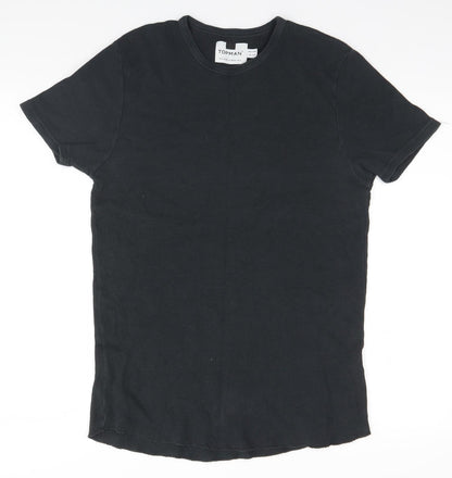 Topshop Mens Grey    T-Shirt Size S