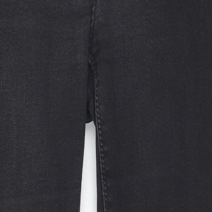 Topshop Womens Black   Skinny Jeans Size 26 in L26 in