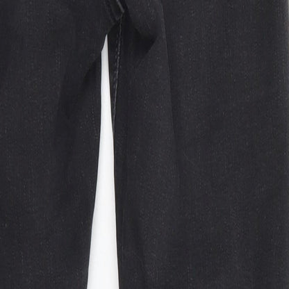 Topshop Womens Black   Skinny Jeans Size 26 in L26 in